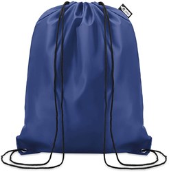 Obrázky: Modrý batoh se šňůrkami ze 190T RPET