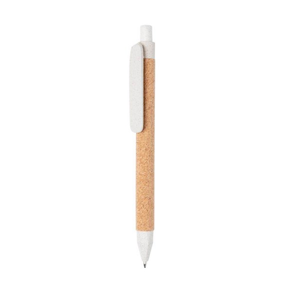 Obrázky: Bílé ekologické pero korkového vzhledu