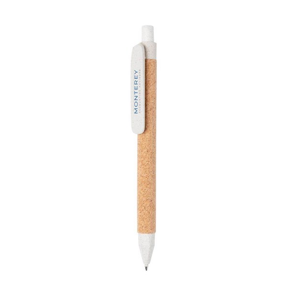 Obrázky: Bílé ekologické pero korkového vzhledu, Obrázek 4