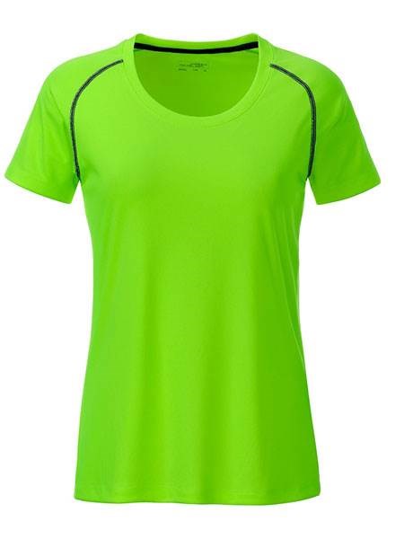 Obrázky: Dámské funkční tričko SPORT 130, zelená/černá XL, Obrázek 2