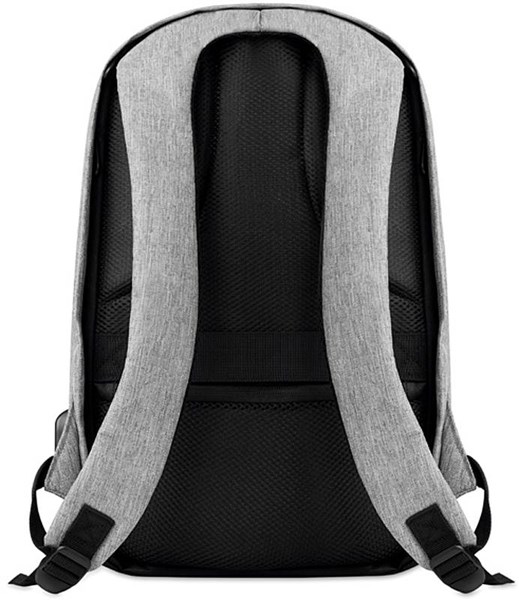 Obrázky: Elegantní šedý batoh s USB nabíjecím kabelem, Obrázek 9