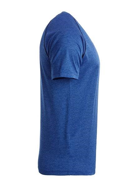 Obrázky: Pánské funkční tričko SPORT 130, modrý melír S, Obrázek 4