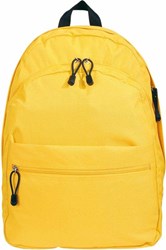 Obrázky: Žlutý batoh s poutky na zipech