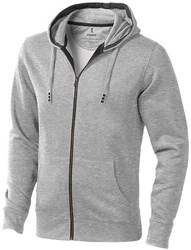 Zobrazit detaily pro Arora mikina ELEVATE s kapucí na zip šedá XL Obrázky: Arora mikina ELEVATE s kapucí na zip šedá XL