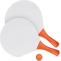 Zobrazit detaily pro Sada na plážový tenis s oranžovým míčkem Obrázky: Sada na plážový tenis s oranžovým míčkem