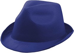 Obrázky: Modrý dětský textilní unisex klobouk