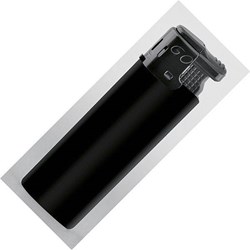 Zobrazit detaily pro Černý plnitelný piezo zapalovač s turboplamenem Obrázky: Černý plnitelný piezo zapalovač s turboplamenem