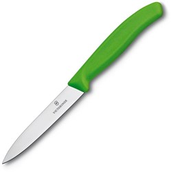 Obrázky: Zelený nůž na zeleninu VICTORINOX, hl. ostří 10 cm