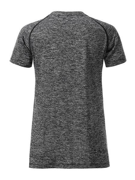 Obrázky: Dámské funkční tričko SPORT 130, černý melír XL, Obrázek 2