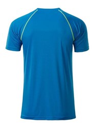 Obrázky: Pánské funkční tričko SPORT 130,sv.modrá/žlutá XXL