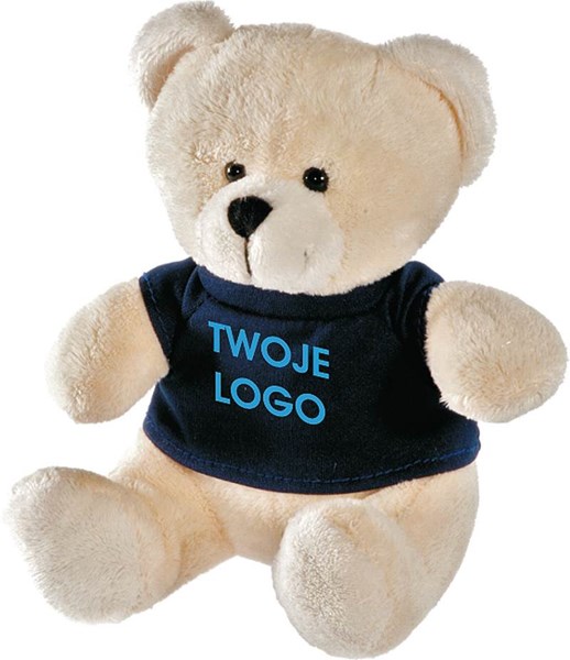 Obrázky: Medvídek v tmavě modrém tričku pro potisk, Obrázek 2