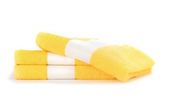 Obrázky: Žlutý ručník PRINT s tiskem 400 g/m2, od 50 ks