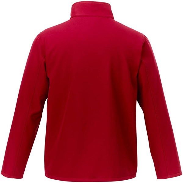 Obrázky: Červená softshellová pánská bunda S, Obrázek 2