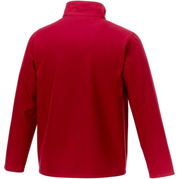 Obrázky: Červená softshellová pánská bunda M, Obrázek 3