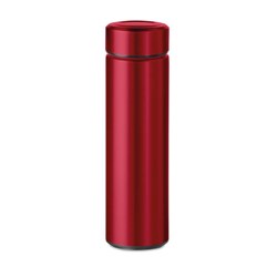 Zobrazit detaily pro Nerezová termoska 425 ml s louhovačem, červená Obrázky: Nerezová termoska 425 ml s louhovačem, červená