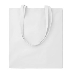 Obrázky: Nákupní taška z bavlny 180 g/m², bílá