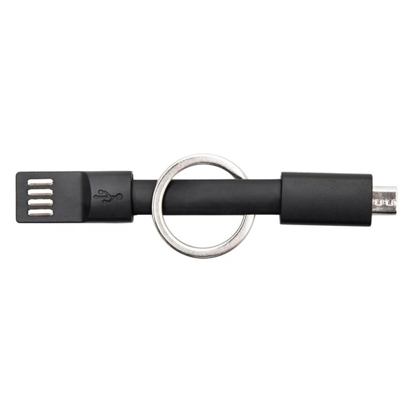 Obrázky: Černý přívěsek s USB/micro USB přenos dat, Obrázek 3