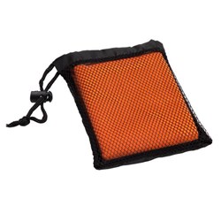 Obrázky: Mikrovláknový sport.ručník v obalu, oranžový