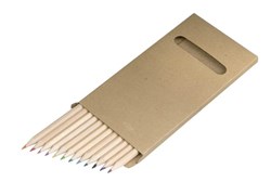 Zobrazit detaily pro Sada 12 ks dřevěných pastelek v krabičce 18 cm Obrázky: Sada 12 ks dřevěných pastelek v krabičce 18 cm