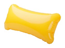 Obrázky: Žlutý nafukovací plážový polštářek