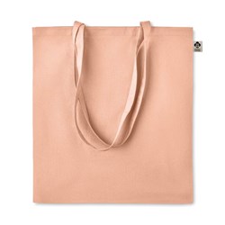 Obrázky: Nákupní taška z bio bavlny 140g, oranžová