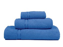 Obrázky: Střed. modrý froté ručník FRAMSOHN PREMIUM 400g/m2