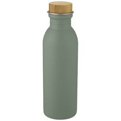 Obrázky: Sportovní lahev z nerezové oceli 650 ml, zelená