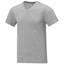 Obrázky: Pánské tričko Somoto ELEVATE do V šedý melír S