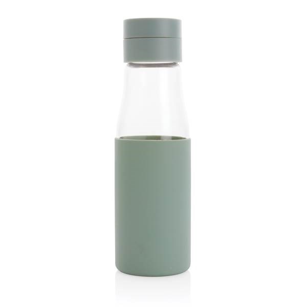Obrázky: Skleněná láhev Ukiyo sledující pitný režim, zelená, Obrázek 3