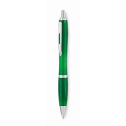 Obrázky: Zelené plastové kuličkové pero z RPET