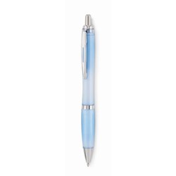Obrázky: Světle modré plastové kuličkové pero z RPET