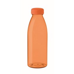 Obrázky: Transparentní oranžová RPET láhev 500 ml