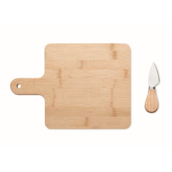 Obrázky: Servírovací sada prkénka a nože na sýr, bambus, Obrázek 7
