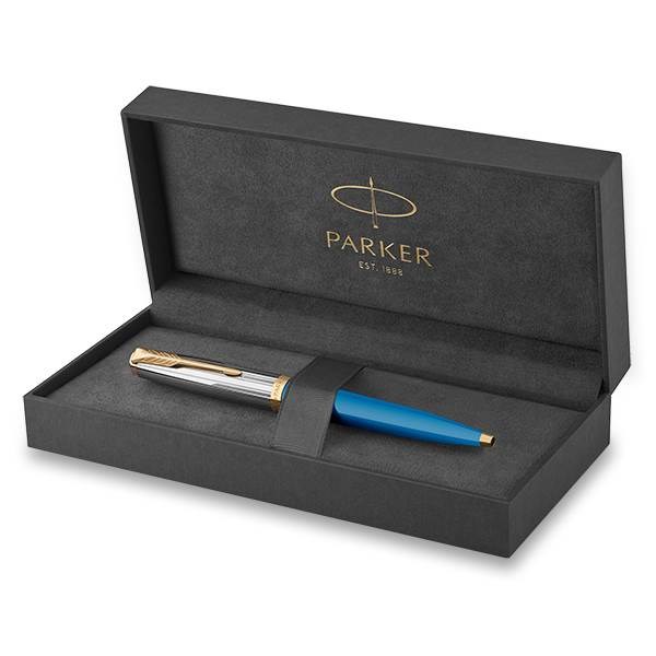 Obrázky: Parker 51 Premium Turquoise GT kuličkové pero, Obrázek 2