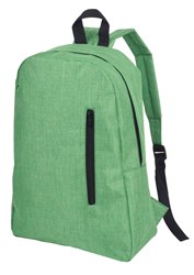Obrázky: Jednoduchý batoh z PES 300D s kapsou, zelený