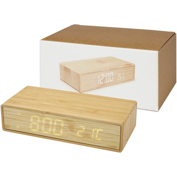 Obrázky: Bambusová bezdrátová nabíječka s hodinami, Obrázek 10