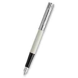 Obrázky: WATERMAN Allure Deluxe White, plnící pero, hrot F