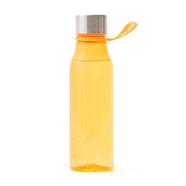 Obrázky: Štíhlá tritanová láhev VINGA 0,6l, oranžová, Obrázek 2