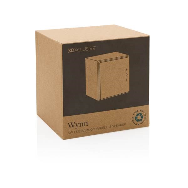 Obrázky: Bezdrátový reproduktor Wynn 5W z FSC® bambusu, Obrázek 12