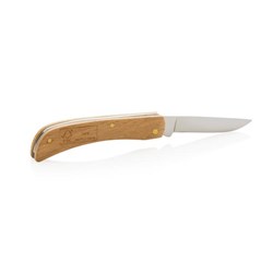 Obrázky: Skládací nůž s dřevěnou rukojetí FSC®