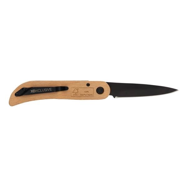 Obrázky: Skládací nůž Nemus se zámkem a detaily z FSC® dřeva, Obrázek 3