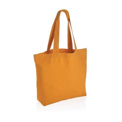 Obrázky: Oranžová nákupní taška s vnitřní kapsou z recykl.BA