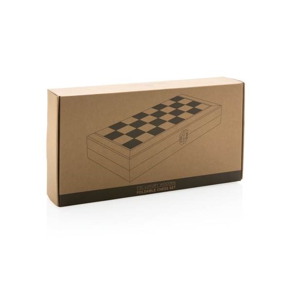 Obrázky: Prémiové FSC® dřevěné šachy ve skládací šachovnici, Obrázek 11