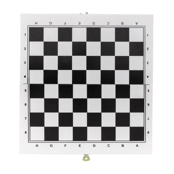 Obrázky: FSC® dřevěná sada stolních her 3v1 v bílé krabičce, Obrázek 2