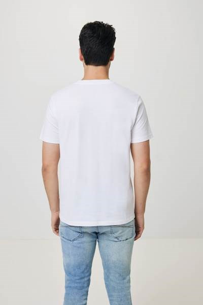 Obrázky: Unisex tričko Bryce, rec.bavlna, bílé M, Obrázek 6