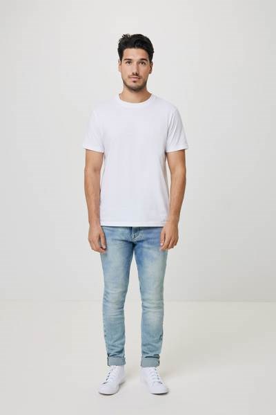 Obrázky: Unisex tričko Bryce, rec.bavlna, bílé XL, Obrázek 2