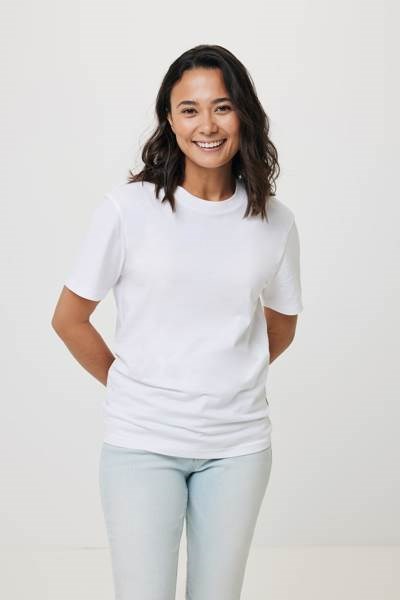 Obrázky: Unisex tričko Bryce, rec.bavlna, bílé XL, Obrázek 12