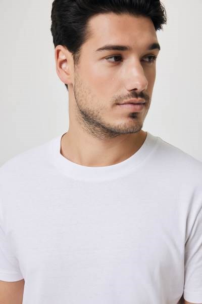 Obrázky: Unisex tričko Bryce, rec.bavlna, bílé XL, Obrázek 14