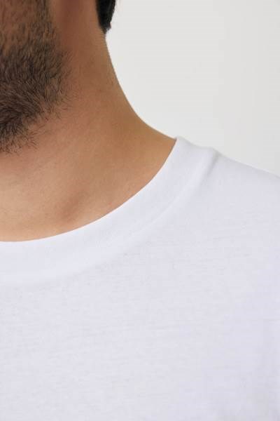 Obrázky: Unisex tričko Bryce, rec.bavlna, bílé XL, Obrázek 17