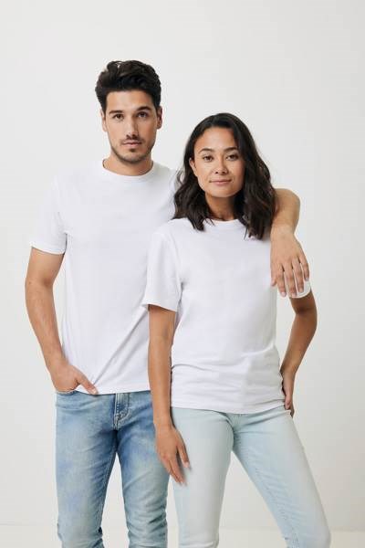 Obrázky: Unisex tričko Bryce, rec.bavlna, bílé XL, Obrázek 21